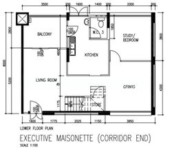 Blk 417 Serangoon Central (Serangoon), HDB Executive #545457691